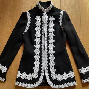 Striking and unique vintage Andrew Gn jacket, NWOT, M